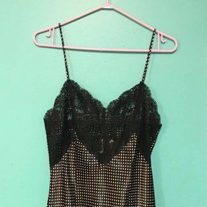 Polka Dot Silky Slip